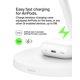 thumbnail image 2 of Cargador Belkin MagSafe inalámbrico 3 en 1 de 15 W, compatible con MagSafe, blanco, 2 of 5
