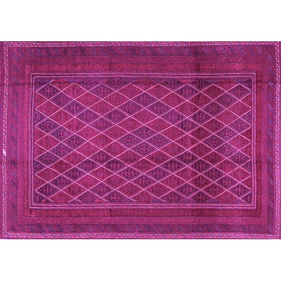 Ahgly Company Indoor Rectangle Persian Pink Traditional Area Rugs, 2' x 3'