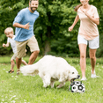 thumbnail image 2 of Pelota De Fútbol Para Perros Pelota Interactiva Para Mascota Xtellar blanco, 2 of 4