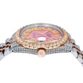 thumbnail image 5 of Pre-Owned Rolex Datejust 36MM 1601 Pink Mother of Pearl Roman Diamond Dial Diamond Bezel Two Tone Rose Gold Full Diamond Jubilee Bracelet, 5 of 9