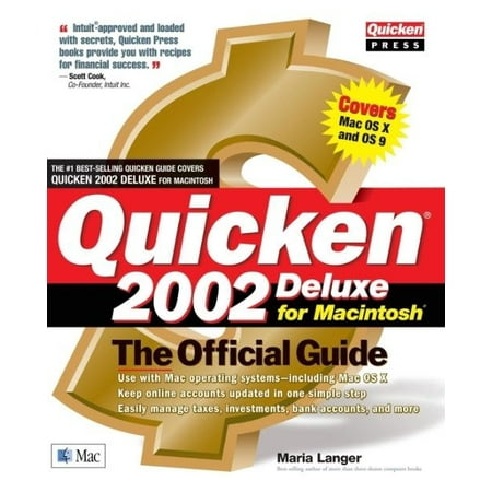 Quicken(r) 2002 Deluxe for Macintosh(r): The Official