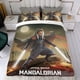 thumbnail image 4 of Ahsoka Tano Conjunto de sábanas temático, trío de piezas, cómodo y amigable con la piel, diseño único, regalo de decoración para el hogar para familiares, amigos y fans,140cm *210cm, 4 of 6