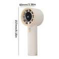 thumbnail image 1 of Mini Fan Portable,Turbo Small Fan Usb Charging Small Fan Portable Brushless Motor Large Wind Mini Fan,Mini Usb Cable,Usb to Usb Cable,Battery Fans Portable, 1 of 3
