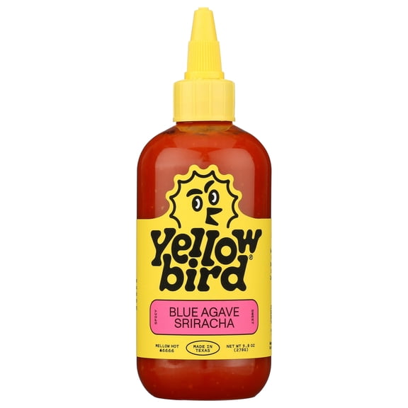 Yellowbird Sauce Classic Blue Agave Sriracha, 9.8 oz (Pack of 2)