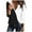 Black, variant on hotojiny Women's Long Sleeve Tops V Neck Casual Shirts Color Block Lightweight Blouses Fall Fashion Tunics Tees