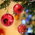 thumbnail image 6 of ESULOMP Christmas Balls Ornaments, 9Pcs Xmas Tree Decorations, 60mm/2.36" Shatterproof Christmas Tree Ornaments Hanging Ball for Holiday Wedding Party Decoration, 6 of 7