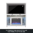 thumbnail image 6 of Ameriwood Home Fendall Fireplace TV Stand for TVs up to 48", White, 6 of 14
