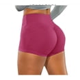 thumbnail image 3 of Pantalones cortos de yoga para mujer, deportivos, para correr, moldeadores de cuerpo, pantalones ajustados antiexposición para levantar la cadera, 3 of 6