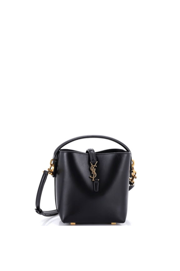 Pre-Owned Le 37 Bucket Bag Leather Mini By Rebag