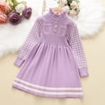 thumbnail image 1 of Vestido de otoño-invierno para niñas Bear Leader, suéter de fiesta de princesa para niñas de 4 a 8 años, vestidos de punto, disfraz de Navidad, ropa para niñas pequeñas, 1 of 5