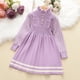 thumbnail image 1 of Vestido de otoño-invierno para niñas Bear Leader, suéter de fiesta de princesa para niñas de 4 a 8 años, vestidos de punto, disfraz de Navidad, ropa para niñas pequeñas, 1 of 5