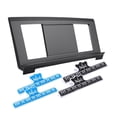 thumbnail image 2 of Atril para teclado electrónico, accesorio para instrumentos musicales, soporte portátil profesional para libros, ideal para practicar, regalo para Clips negros y azules, 2 of 8