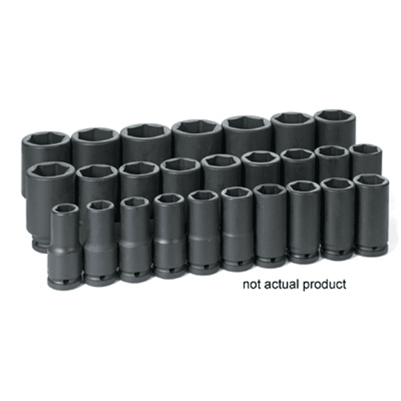Grey Pneumatic 3/4" Drive x 19mm Deep Socket