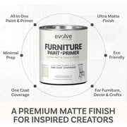 Evolve Ultra Matte Chalk Paint, Eco-Friendly Paint and Primer, Spring Showers, 30 fl oz, Pack of 1