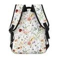 thumbnail image 4 of Disketp Wildflower Watercolor Backpack for Men and Women - Lightweight Backpack Classical with Multi-pockets Casual Daypack for College Workplace Travel, 4 of 5