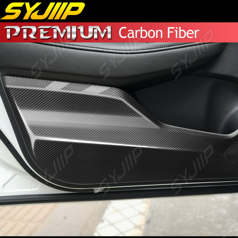 DSYCAR 5D Carbon Fiber Black Vinyl Wrap Kit Automotive DIY Wrap Film Tape  Roll for Universal Vehicles - AliExpress