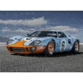 thumbnail image 4 of Stephen Chambers 32x25 Black Modern Wood Framed Wall Art Titled - Ford Gt40 2, 4 of 6