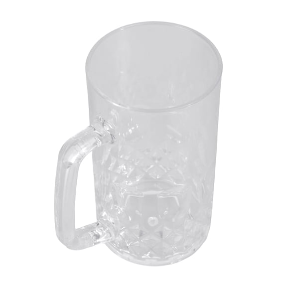 Ciwanning German Style Beer Stein Acrylic Mug for Beer Festivals and Gifting Occasion