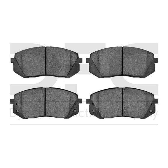 Dynamic Friction Company 5000 Advanced Brake Pads - Ceramic 1551-1855-00-Front Set