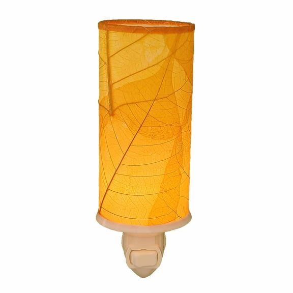 Eangee Cylinder Night Light Orange