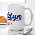 thumbnail image 6 of CafePress - Brooklyn New York Mugs - 15 oz Ceramic Large White Novelty Mug, 6 of 6