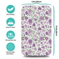 thumbnail image 5 of Washable Rubber Colorful Floral Dish Drying Mats for Kitchen Counter Home Large Coffee Bar Pad Accessories and Decor for Utensils Stemware 19.5''x12'', 5 of 7
