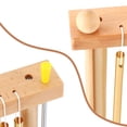 thumbnail image 3 of 20 Note Chime Wind Chime 20 Bars Instrument Percussion with Mallet (Gold) Chime Table Wind Chime Bar Percussion Instrument Single Row Chime Hand Chimes Relaxing, 3 of 4