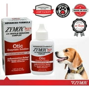 ZYMOX Advanced Formula Otic Plus Enzymatic Ear Solution for Dogs and Cats 1.25oz