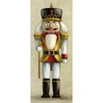 thumbnail image 3 of Milan, Vittorio 12x24 Black Modern Framed Museum Art Print Titled - Christmas Nutcracker I, 3 of 5