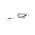 thumbnail image 2 of Jumpingount Conector de para hombre y mujer, diseño Simple de acero inoxidable, brazalete con hebilla, fabricación de joyería, artesanía DIY Ropa, zapatos y accesorios Miscelánea Tipo 1 Jumpingount AP015700-01B, 2 of 6