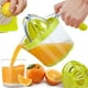 thumbnail image 1 of Exprimidor manual, exprimidor de mano multifuncional, exprimidor de lima limón con mango cómodo, exprimidor de naranja de capacidad (verde), 1 of 5