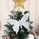 thumbnail image 5 of Adornos navideños, adornos navideños, regalos navideños, 1 pieza de decoración navideña, mariposas brillantes, accesorios con clips, flores navideñas, decoración para bodas y festivales, accesorios de, 5 of 7