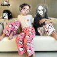2025 Sanrio Hello Kitty Flannel Pajamas Christmas Women'S Warm Woolen