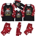 thumbnail image 3 of 2023 Pijamas navideños a juego para la familia Cuadros rojos Pijamas navideños clásicos Jammies divertidos Ropa de dormir linda Conjuntos de ropa de dormir, 3 of 3