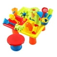 thumbnail image 2 of 25x mesa freática de arena juguetes mesas de actividades sensoriales con accesorios, niños, juego de juguetes de playa al aire libre para actividades, 2 of 10