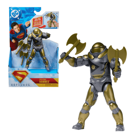 DC Comics Superman Hammer Action Figure 6" Toy New With Box