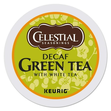 Celestial Seasonings Decaf Green Tea  K-Cup Portion Pack for Keurig K-Cup Brewers  24-Count