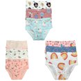 thumbnail image 2 of B&Q's 9-Pack Toddler Little Girls' Cotton Briefs | Sizes 2T-7T for Adorable Comfort, 2 of 5