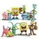 thumbnail image 3 of Nuevo juego de figuras de acción de Bob Esponja, decoración de pecera, muñeco de acuario de anime, decoración de casa de piña de dibujos animados, decoración del rey cangrejo, 3 of 4