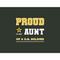 thumbnail image 2 of CafePress - Proud Aunt Of A Solider White And Gold - Soft Fleece Throw Stadium Blanket, 30"x40", 2 of 4