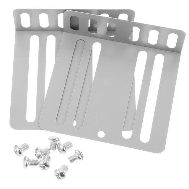 2 soportes universales de instalación de audio para coche, soporte de montaje para navegación DVD, soporte para reproductor de CD, para una instalación fácil y un ajuste seguro