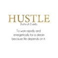 thumbnail image 3 of Quach, Anna 15x17 Black Modern Framed Museum Art Print Titled - Define Hustle, 3 of 5