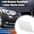 thumbnail image 3 of Tapa de boquilla limpiaparabrisas Unique Bargains para BMW E92 E93 328i 335I 335IS 2011-2013 Blanco, 3 of 7