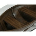 thumbnail image 2 of Magnussen Beaufort Oval Cocktail Table with Dark Oak Base and Glass Top, 2 of 2
