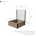 thumbnail image 3 of Deep Root Garden Bed with Trellis, 3 of 4