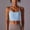Blue, variant on Built In Bra Tank Tops For Women Sevevn Women's Solid Color Thread High Elasticity Tight Fitting Sports Running Fitness Yoga Suit Top