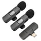 thumbnail image 4 of Sistema de micrófono Lavalier inalámbrico Micrófono Lavalier inalámbrico Señal estable Plug and Play Acerca de 4H Tiempo de uso Admite la grabación mientras se carga para la Fugacal Otros, 4 of 8