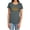 Charcoal, variant on Batman Batman La Women's T Shirt, Navy, X-Large