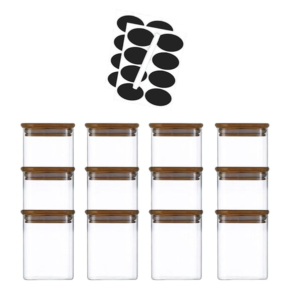 GUOOL 12pcs chen Airtight Containers Pantry Organization & Food Storage Set