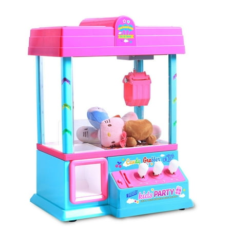 

HeroNeo Claw Arcade Game Candy Dispenser for Kids Mini Toy Vending Machine with Sounds